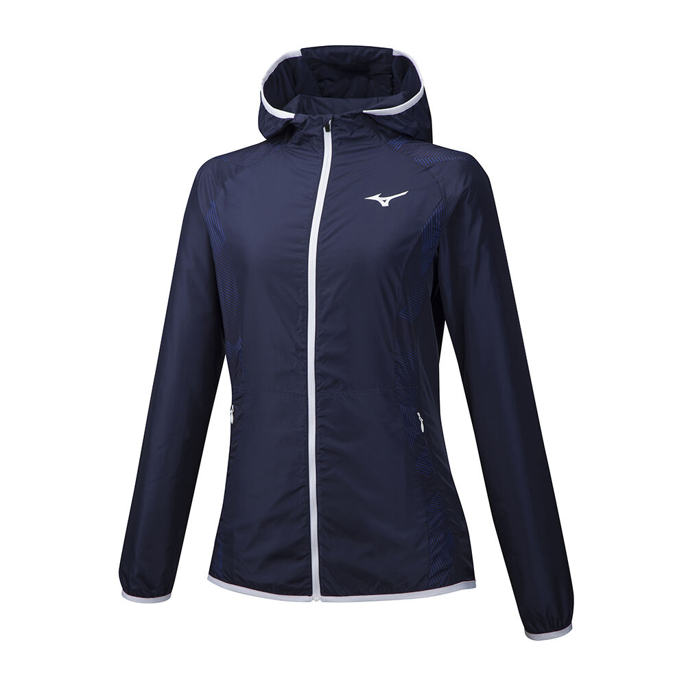 Giacca Mizuno Printed Hoody Donna - Viola - 24713-WRTN